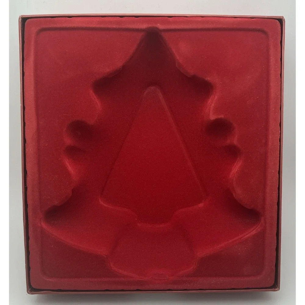 Vintage Lenox Etchings Christmas Tree Candy Dish - NIB‎